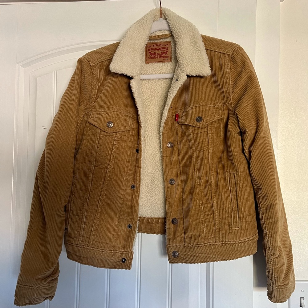 Levi corduroy Sherpa jacket